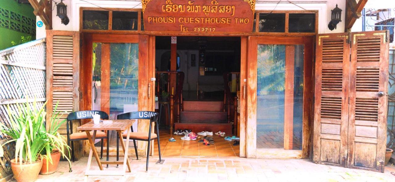 לואנג פרבאנג Phousi Guesthouse 2 מראה חיצוני תמונה